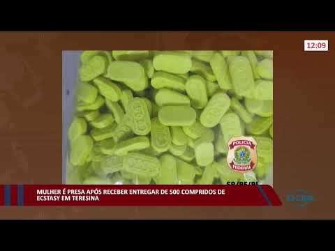 Mulher é presa após receber entregar de 500 comprimidos de Ecstasy em Teresina 09 02 2022