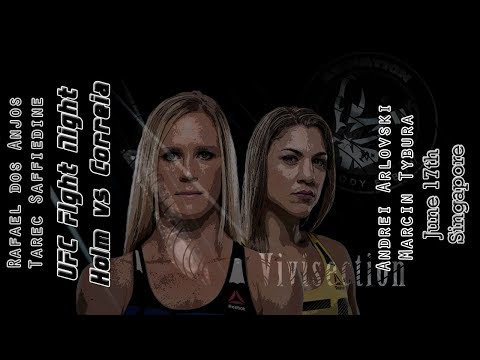 The MMA Vivisection - UFC Singapore: Holm vs. Correia picks, odds, & analysis