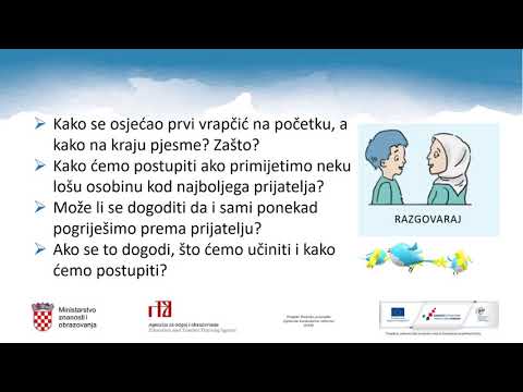 Islamski vjeronauk 2.r. OŠ - Lekcija iz prijateljstva