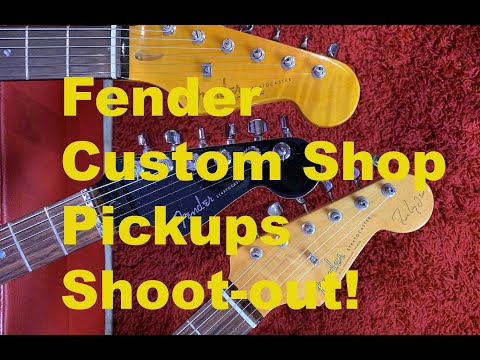 Fender Custom Shop Pickup Pickups. CS69 vs CS Fat 50's vs CS Texas Specials. Mark Knopfler Strat