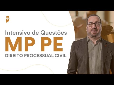 Intensivo de Questões MP PE: Direito Processual Civil