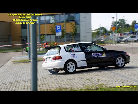 Szczepan Marcin / Kędzior Natalia - Honda CIVIC - XX Rajd Mielecki Targum Mielec 04-09-2022