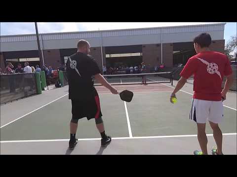 Geenen/Astbury vs Hanisch/Wong CnP 2017 Pickleball Tournament