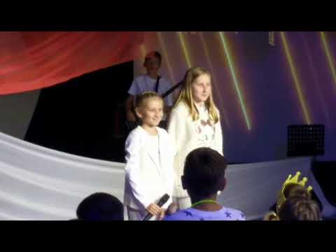 Me saying the books of the Bible at Holywin 2017