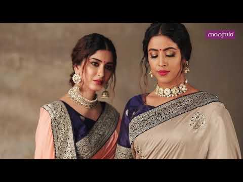 The Incredible Silk Sarees Collection  for Festival - Manjula Fashions