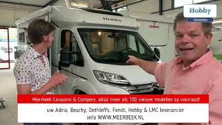 Hobby OnTour Edition V 65 GE nu met € 5080,= korting Meerbeek Caravans & Campers