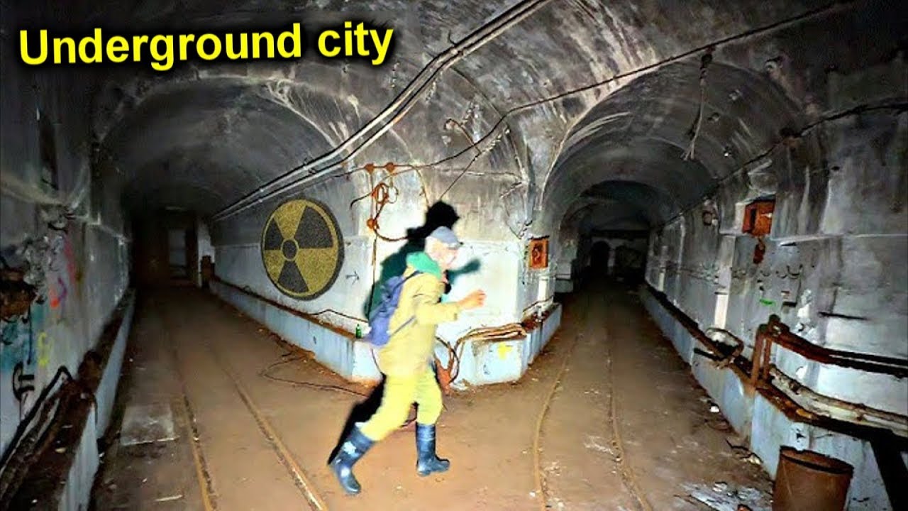 ✅Found HITLER'S BUNKER☠️An entire underground city with GUNS,METRO and ARMOR-DOMES in a dense forest