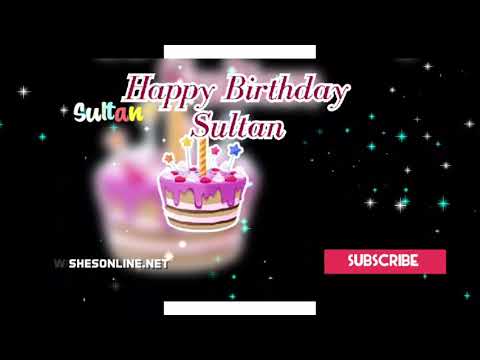 Sultan Happy birthday Song | birthday wishes for Sultan | wishesonline.net