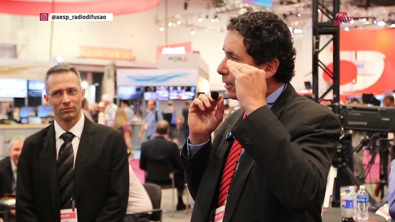 AESP visita stand da HITACHI na NABSHOW 2024 - Delegação AESP NABSHOW 2024