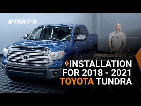Install: Toyota Tundra 2018 - 2021 Key Ignition Start-X Remote Start