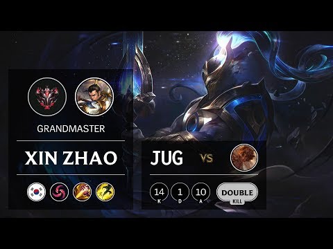 Xin Zhao Jungle vs Taliyah - KR Grandmaster Patch 9.20