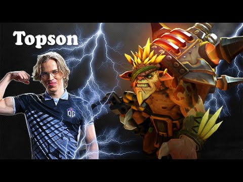 Topson - Bristleback Midlane | Dota 2 7.28a Gameplay