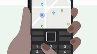 Zoom in and out of maps on feature phone 📍| Google Maps