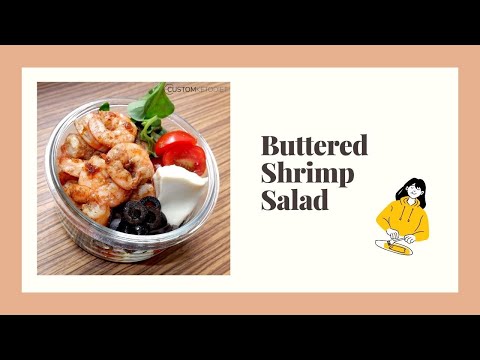 Keto Buttered Shrimp Salad