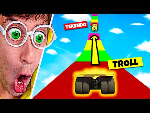 Cara a Cara TROLL vs HERMANO 😂!!! (Carrera Imposible) #3 - GTA 5 Online TEKENDO