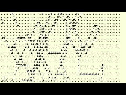 Advent of Code, Day 9, 2022 Visualized —Terminal-based Visualization from Perl Code