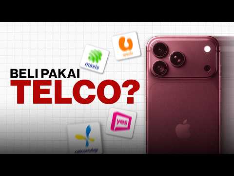Kontrak TELCO 36 bulan: UNTUNG atau RUGI beli iPHONE 18 PRO MAX?