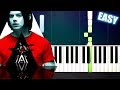 The White Stripes Seven Nation Army EASY Piano Tutorial By PlutaX