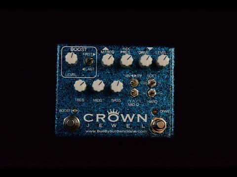 BYOC Crown Jewel Distortion Pedal New ASSEMBLED WITH One MODULE and Dry Blend image 4