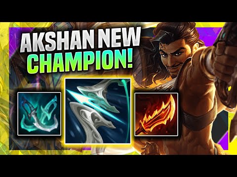 KOREAN CHALLENGER TRIES NEW CHAMPION AKSHAN TOP! - Korean Challenger Plays Akshan Top vs Jayce!