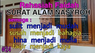 Download lagu #24 KHASIAT SURAT ALAM NASYROH mp3