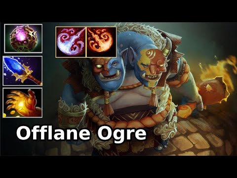 Ogre Mage Offlane Midas+ Aghanim's Scepter+ Octarine Core Infinite Stun | Dota2 New Meta Highlights