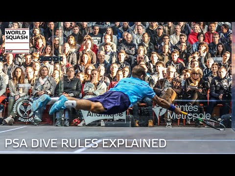Squash: PSA Dive Rules Explained!