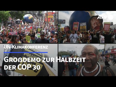 COP30: Großdemonstration zur Halbzeit der UN-Klimakonferenz | AFP
