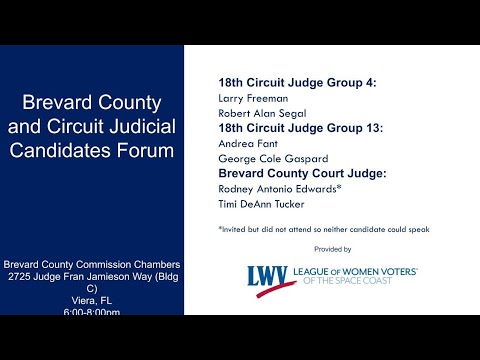 Brevard County Judge Directory