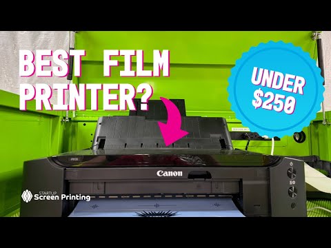 Everything you need to print quality film transparencies for screen printing