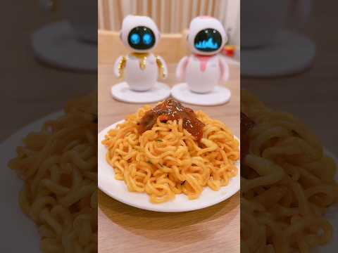 Eilik robot mukbang asmr so funny #eilik #robot #energizelab