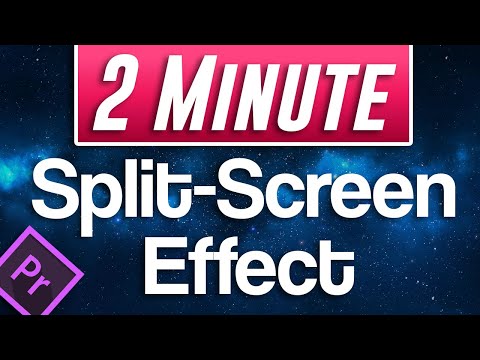 Quick Split Screen Tutorial | Premiere Pro 2020
