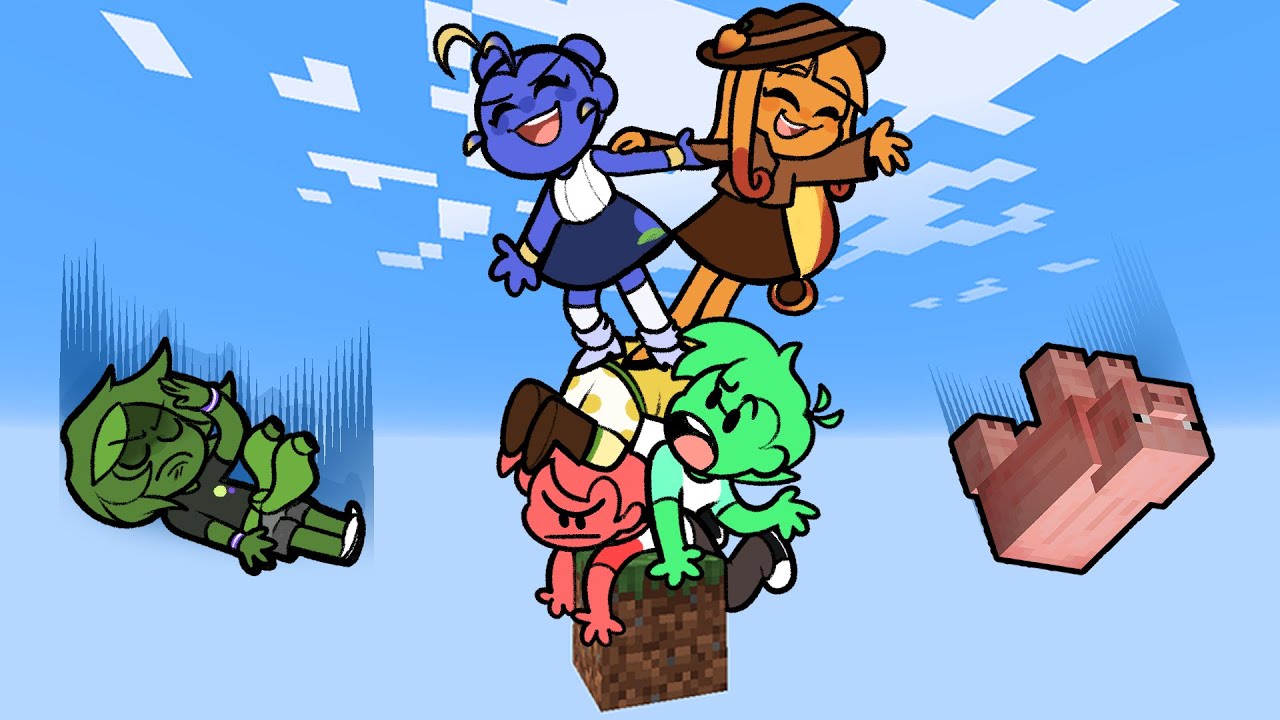 Mundo Torajo em MINECRAFT NUM BLOCO SÓ