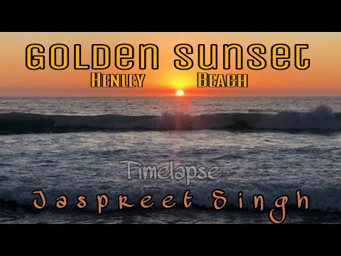 Henley Beach Adelaide Australia 🇦🇺 Evening Golden Sunset view with@jaspreetchintu