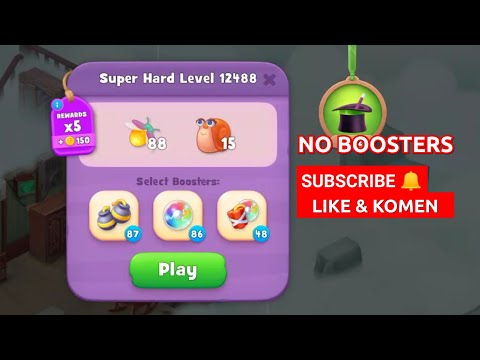 GARDENSCAPES SUPER HARD LEVEL 12488 NO BOOSTERS | MARI MAIN BERSAMA