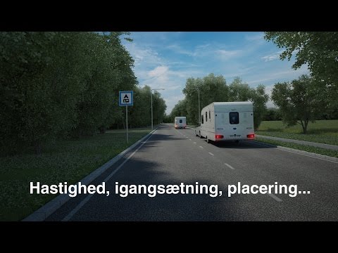 Manøvre 1 (vognbaneskift og sammenfletning) - Generhvervelse af kørekort (TRAFIKTESTEN.DK)