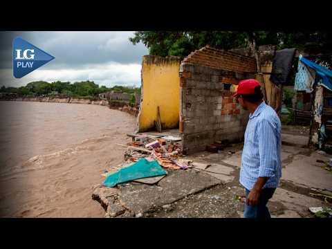 Estragos en varias casas del la Banda del Río Salí: "El intendente no se acercó"