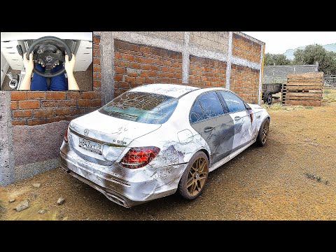 Rebuilding Mercedes-AMG E63S BRABUS - Forza Horizon 5 (Steering Wheel + Shifter) Gameplay