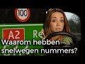 Waarom hebben snelwegen nummers? | Vragen van Kinderen | Het Klokhuis