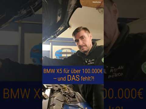 BMW X5 100.000€ aber Baumarkt-Niveau unter der Haube? #bmw #bmwx5  #autos #kfzwerkstatt #kfzmeister