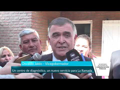 Un centro de diagnóstico, un nuevo servicio para La Ramada - Tucumán Gobierno