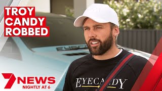 Gold Coast influencer Troy Candy robbed by gang of young thieves | 7NEWS
