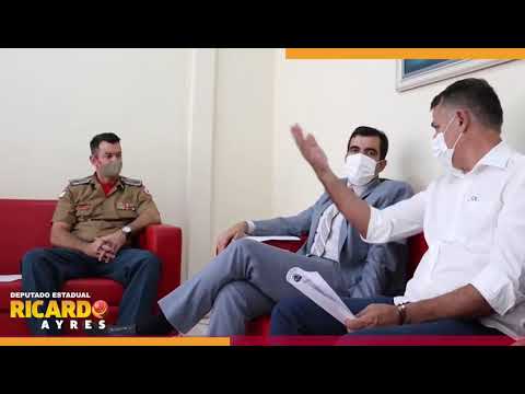 Saulo e Ricardo Ayres discutem Bombeiros para Miracema