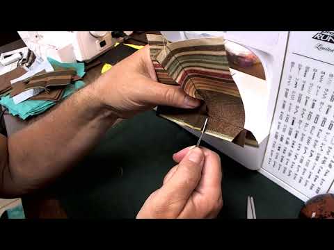 Reduce bulk in a trasnactional seam on home sewing machine.