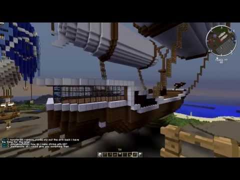FTB Server - Mechanical Monkeh - Short Build - Air Ship Part 1