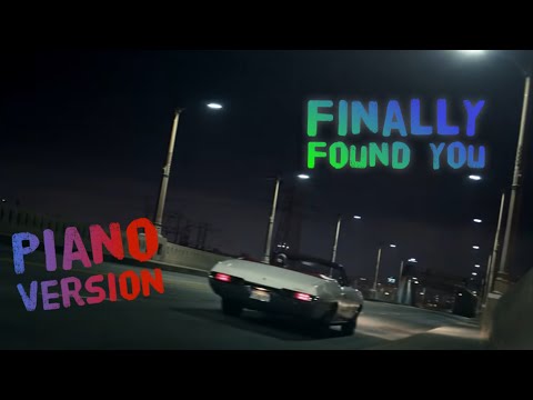 Enrique Iglesias Ft Sammy Adams - Finally Found You (Piano Version)