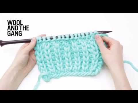 How to: Knit Mock Fisherman's Rib poster