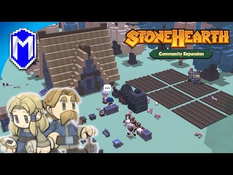 Farming And Building A Small House - Let's Play Stonehearth ACE Mod Gameplay Ep 3