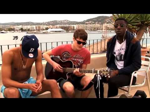 Jermain Jackman,Kwamz, Will Mussett, James Shaw in Ibiza May 2013