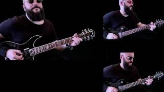 Ozzy Osbourne - Mama I&#39;m Coming Home - Guitar Cover Solo &amp; Ending